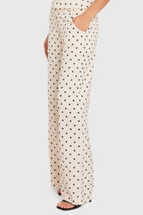 Saddler Pants in Polka Dot