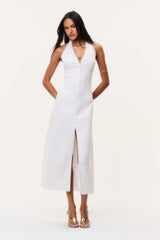 Lovis Linen Halter Maxi Dress