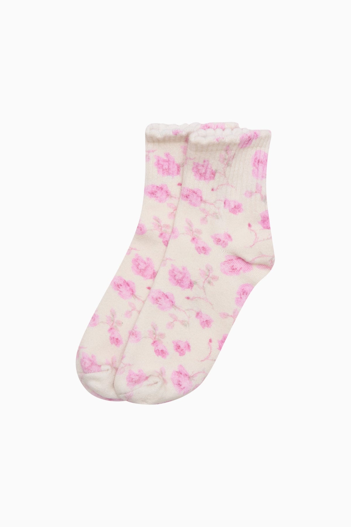Lowell Fragrance Print Socks - STERLING DUSK