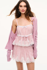 Vesperine Silk Habotai Top