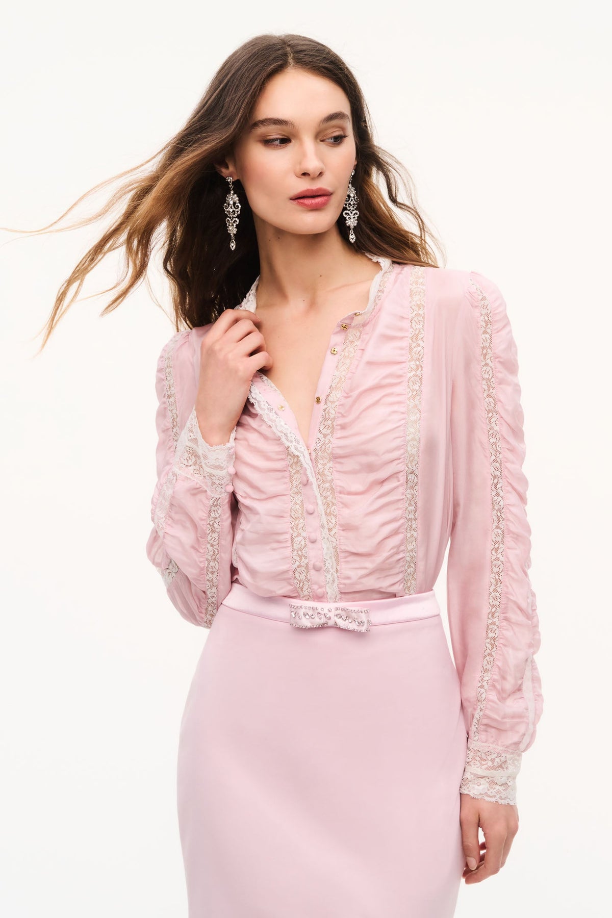 Jacque Silk Habotai Blouse
