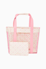 Marjorie Ditsy Floral PVC Tote