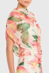 Marcelle Dress in Hibiscus