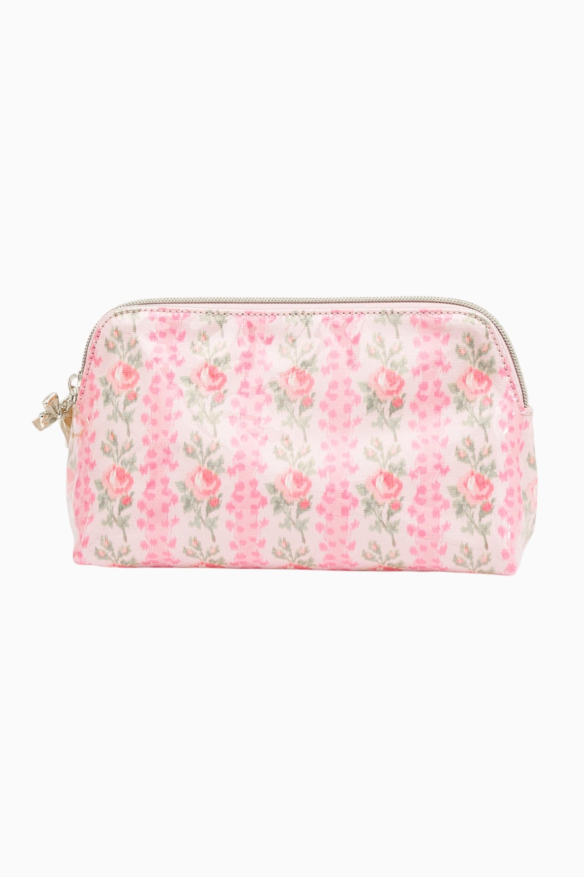 Heirloom Print Medium Travel Pouch - PINK MACAROON