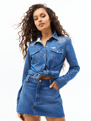 Wrangler x LoveShackFancy Western Snap Shirt
