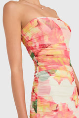 Leo Dress in Hibiscus