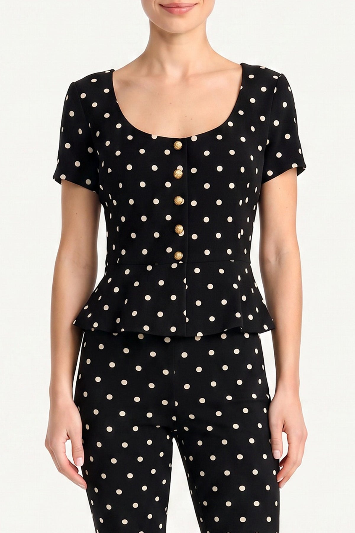 Nico Top in Polka Dot