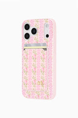 Case-Mate x LoveShackFancy Magnetic Wallet Works With MagSafe - Blooming Heirloom