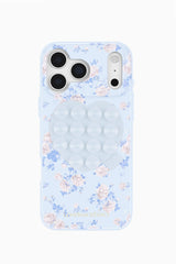Case-Mate x LoveShackFancy Adhesive Suction Phone Mount - Blue