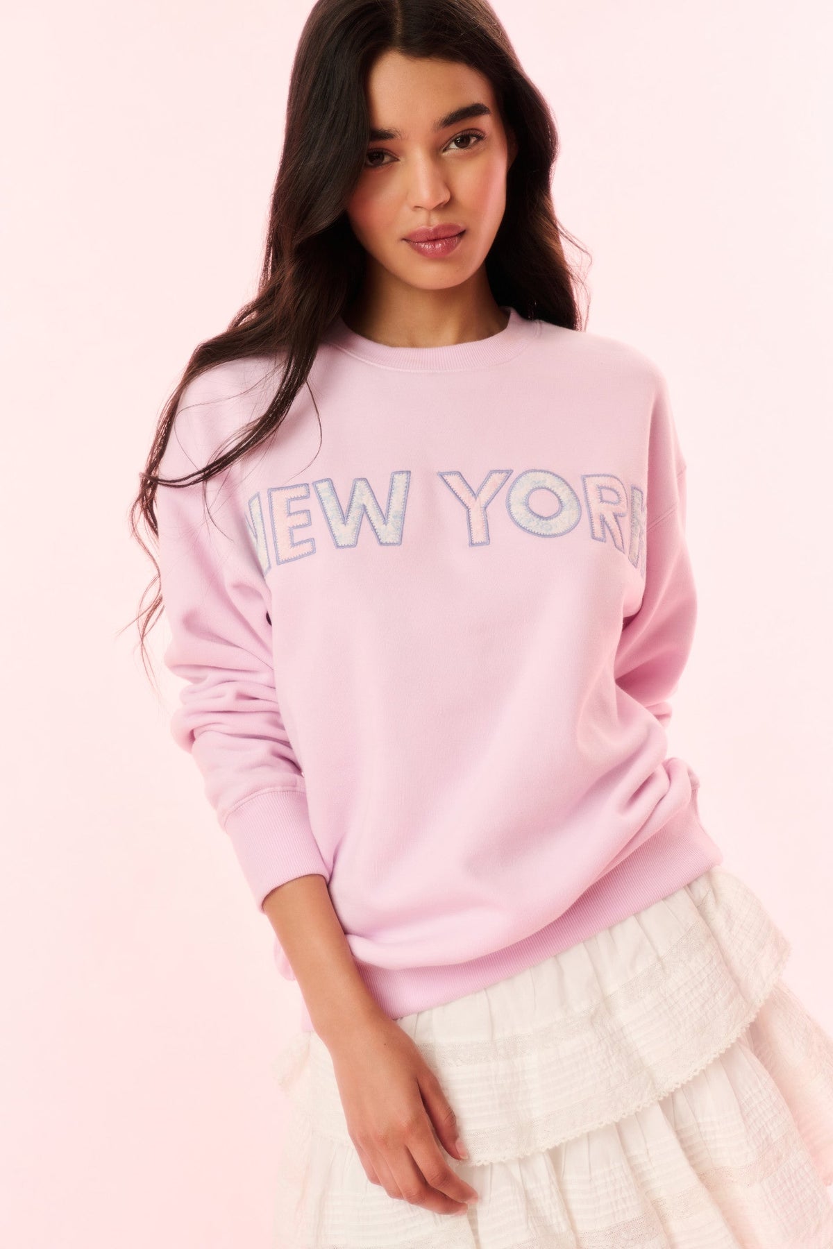Palo City Pullover - LAVENDER MIST NEW YORK
