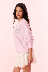 Palo City Pullover - LAVENDER MIST NEW YORK