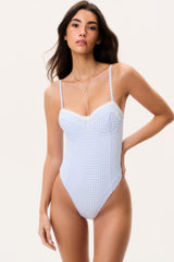Olivienne Gingham One-Piece Swimsuit