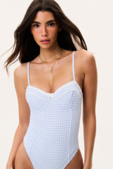 Olivienne Gingham One-Piece Swimsuit