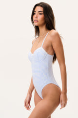 Olivienne Gingham One-Piece Swimsuit
