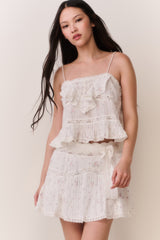 Ondeline Floral Embroidered Cotton Top