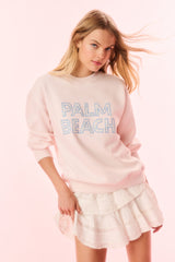 Palo City Pullover - MELLOW ROSE PALM BEACH