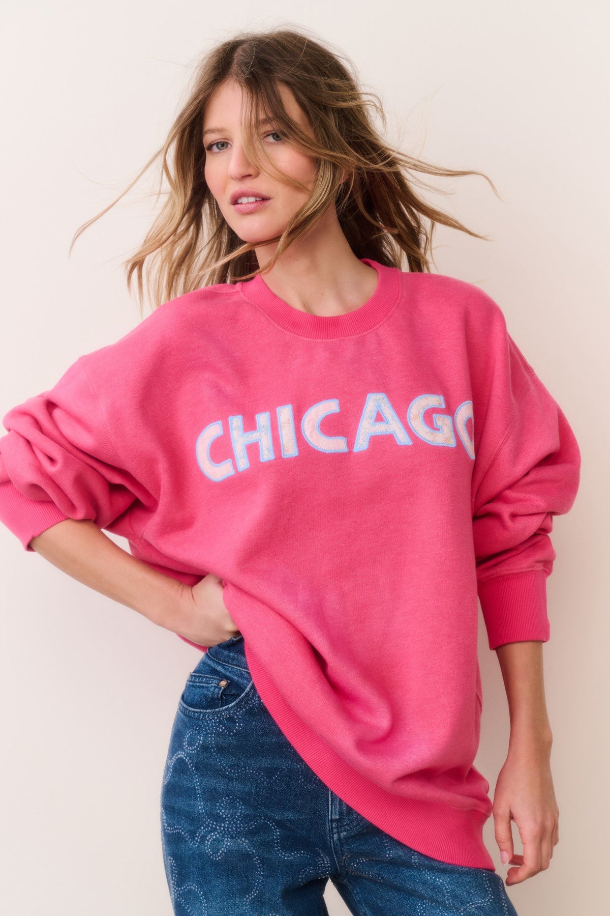 Palo Location Pullover - CHERRY KISS CHICAGO