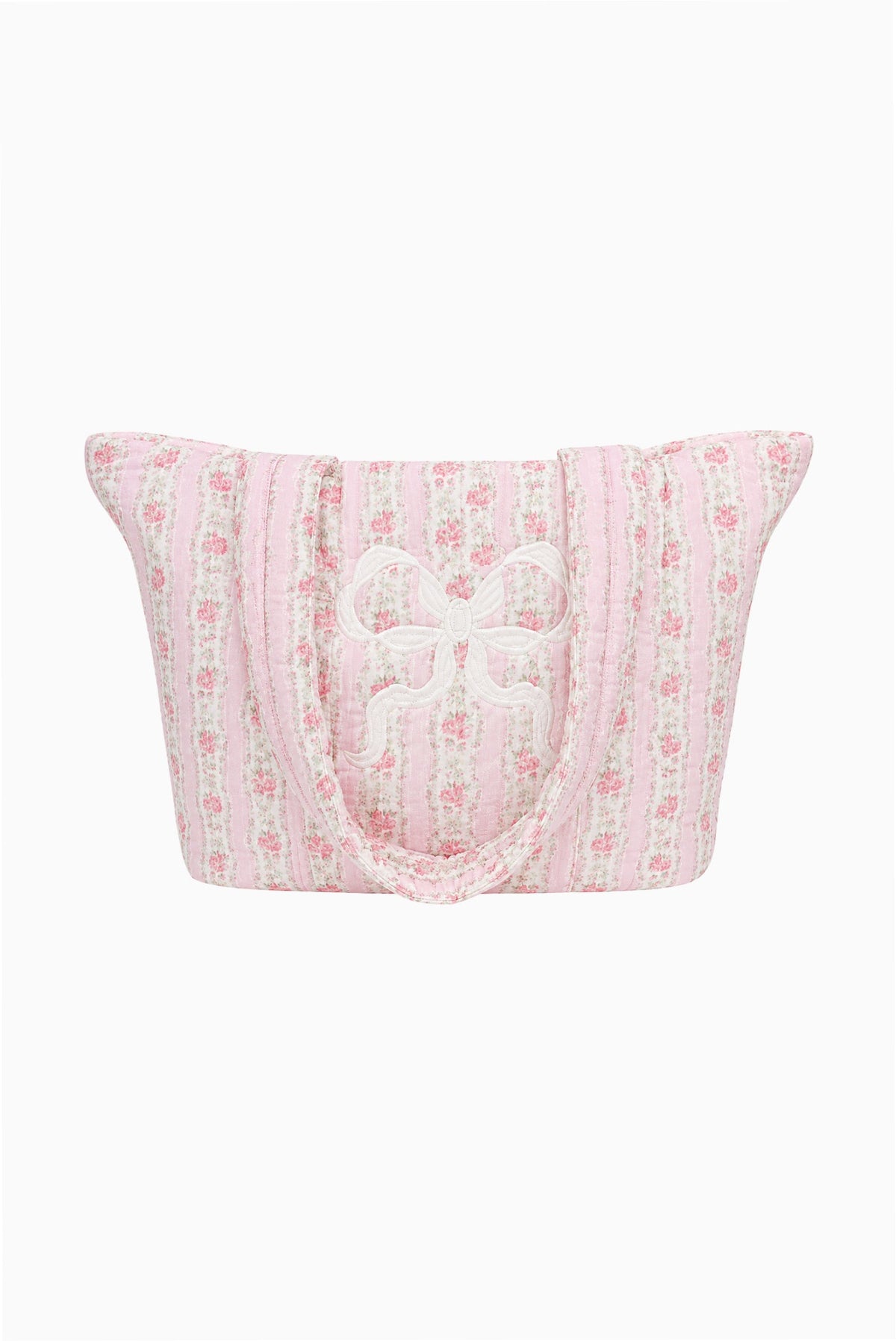 Aja Quilted Cotton Tote Bag