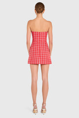 Daisy Romper in Plaid