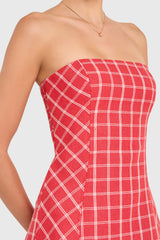 Daisy Romper in Plaid