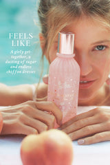 Peach Pom Pom Hair & Body Perfume Mist with Candied Peach and Crystallized Sugar