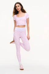 Lianelle Mixed Print Active Top