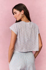 Sweetheart Rubin Cropped Tee