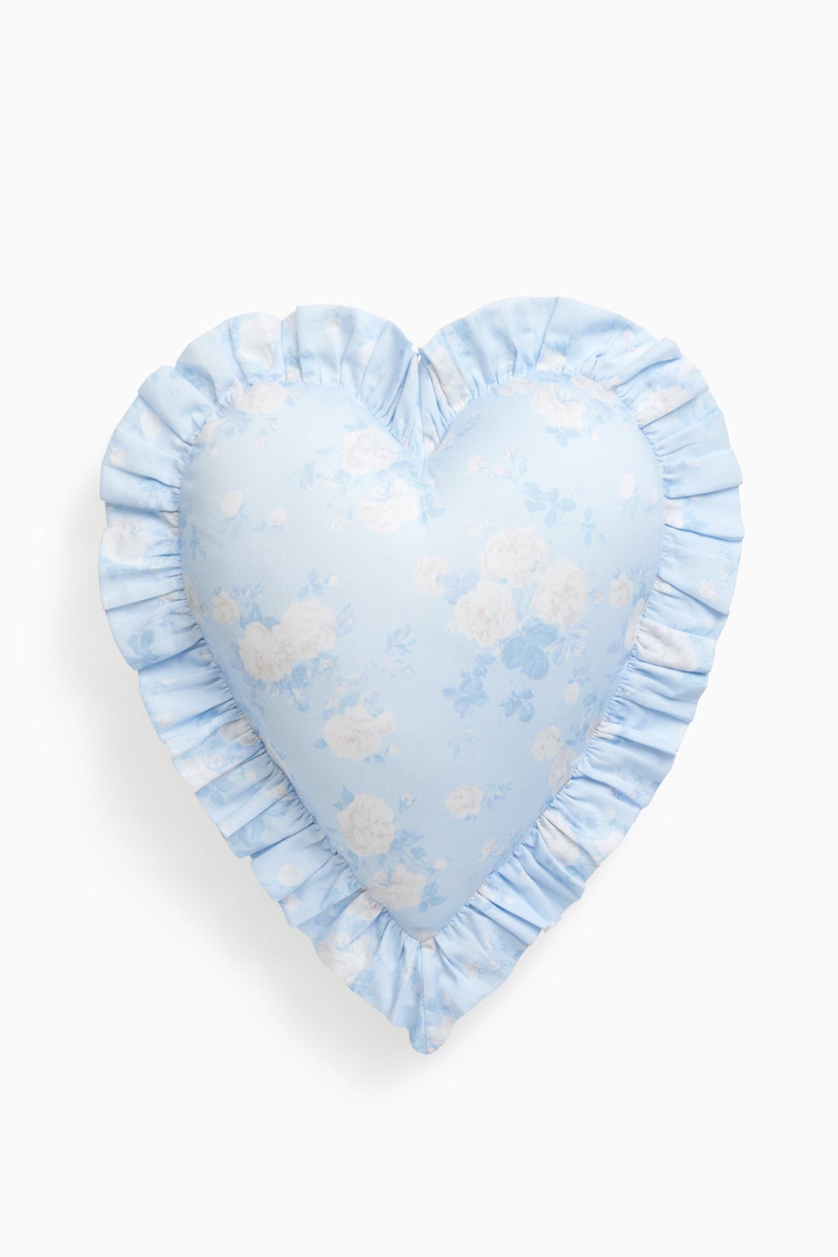 Boheme Ruffle Heart Pillow