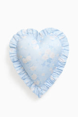 Boheme Ruffle Heart Pillow
