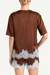 Audrie Silk Top