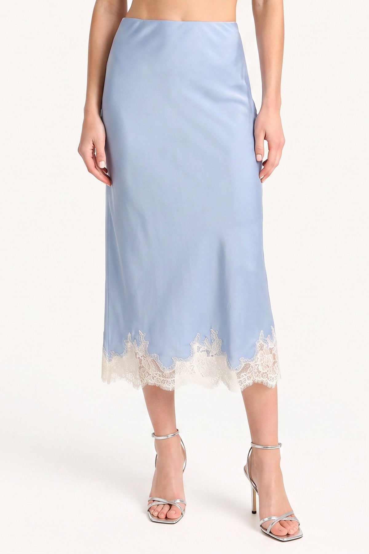 Audrie Silk Skirt