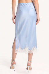 Audrie Silk Skirt