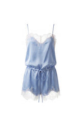 Audrie Silk Romper