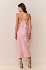 Castle Heirloom Print Midi Skirt