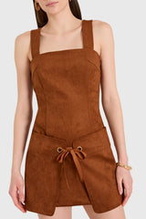 Robin Romper in Suede