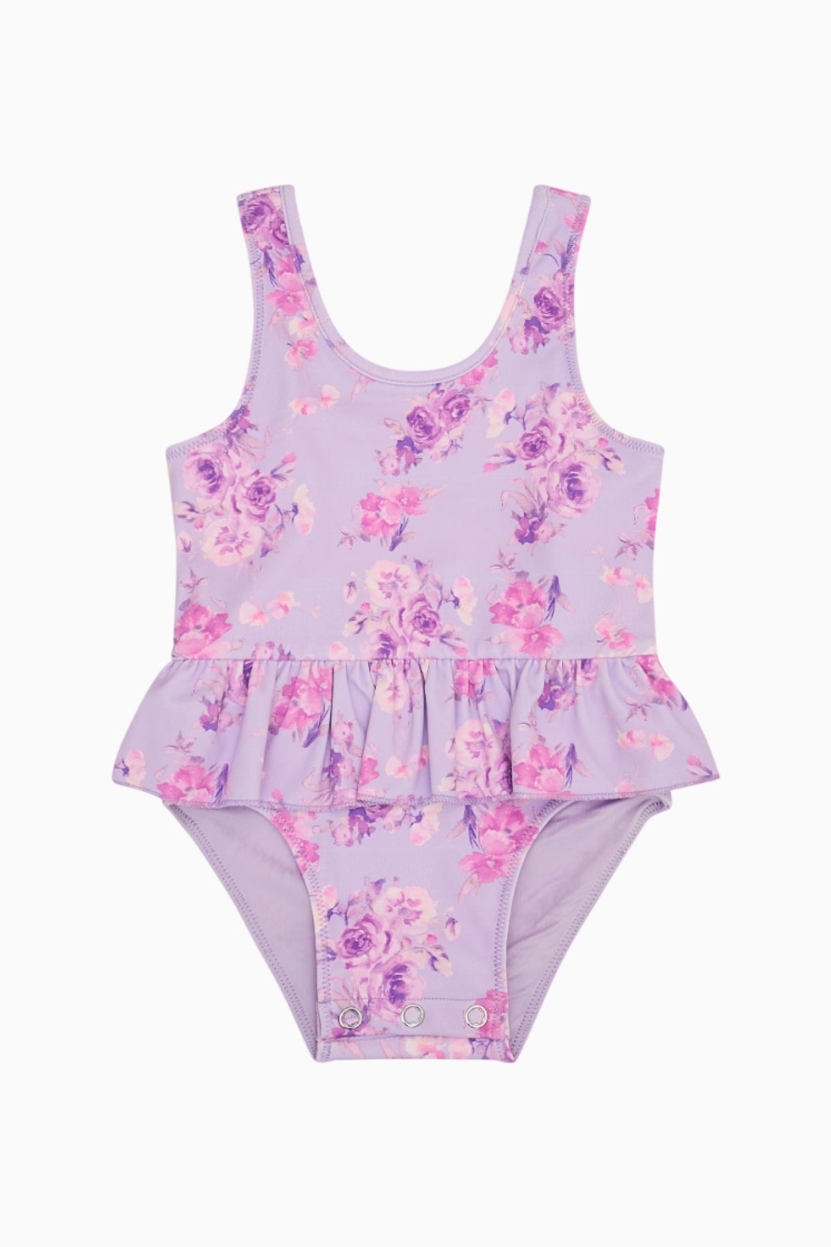Baby Tamia Floral Ruffle Swimsuit