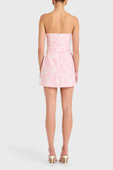 Fae Dress in Toile Brocade