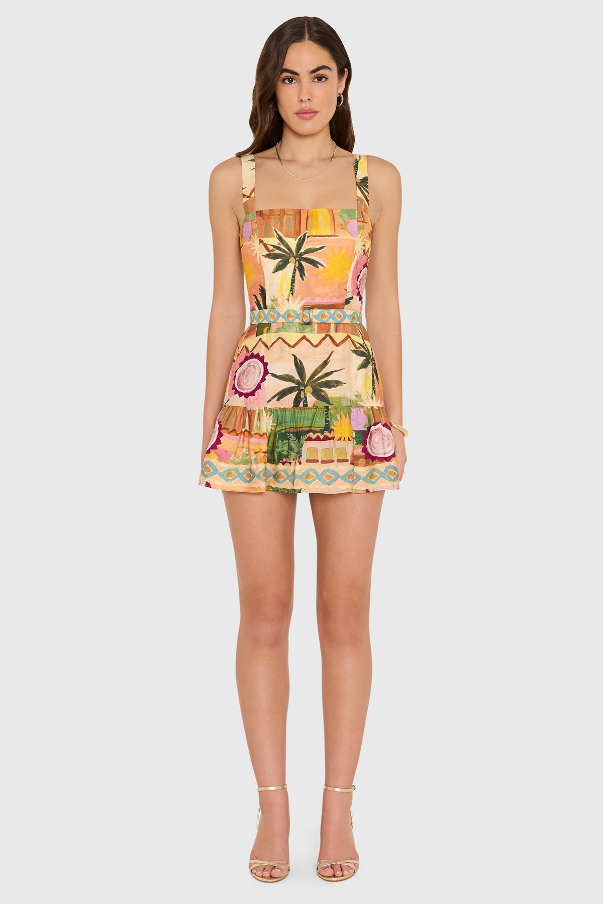 April Romper in Palm Springs