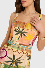 April Romper in Palm Springs