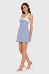 Mindy Dress in Bayhaven Stripe