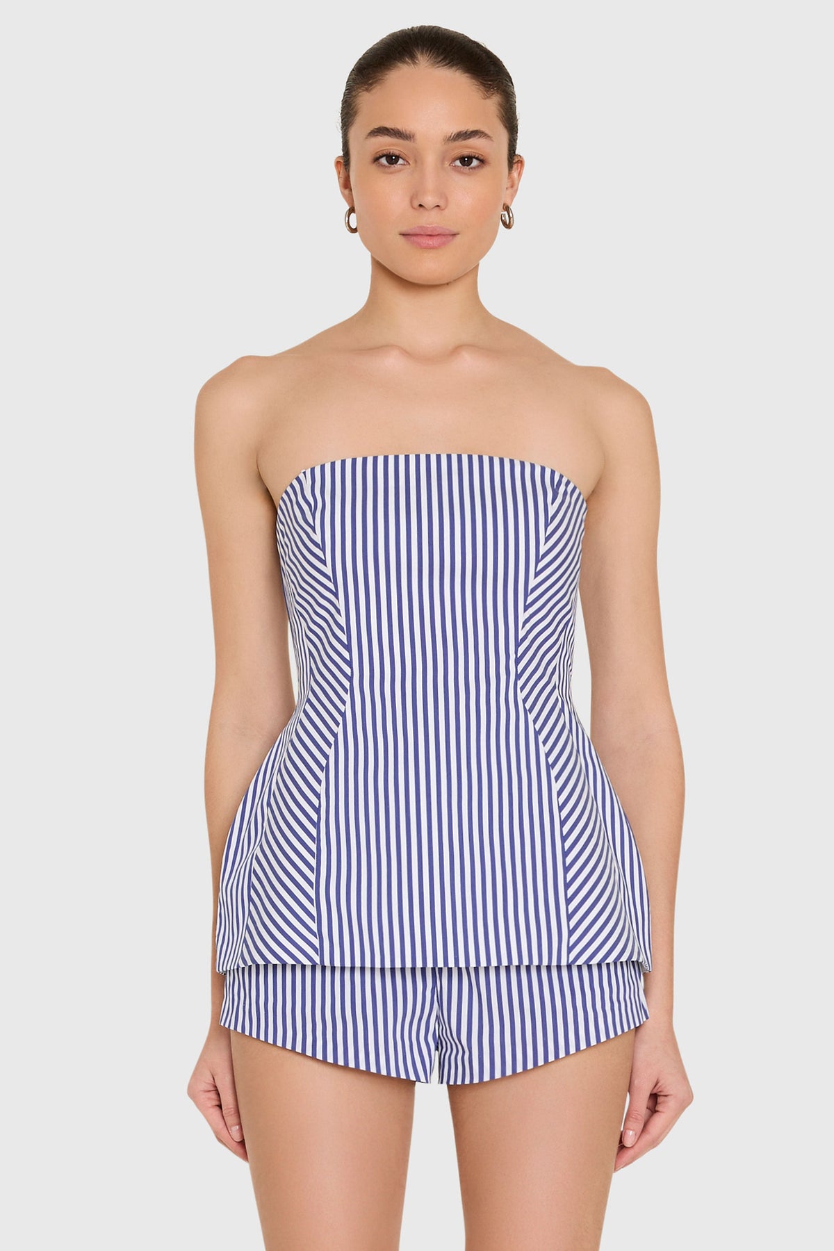 Linda Top in Bayhaven Stripe