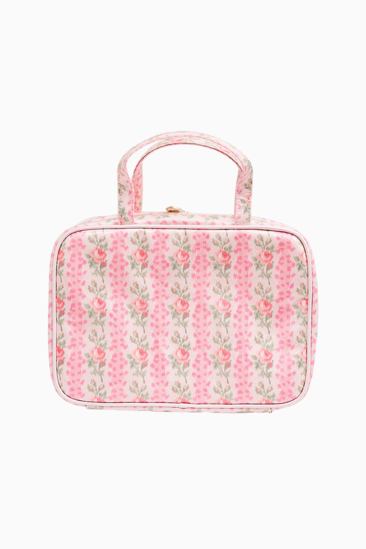Heirloom Print Travel Box - PINK MACAROON