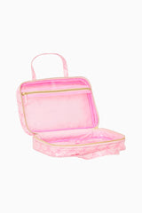 Printed Travel Box - PINK PEPPERMINT