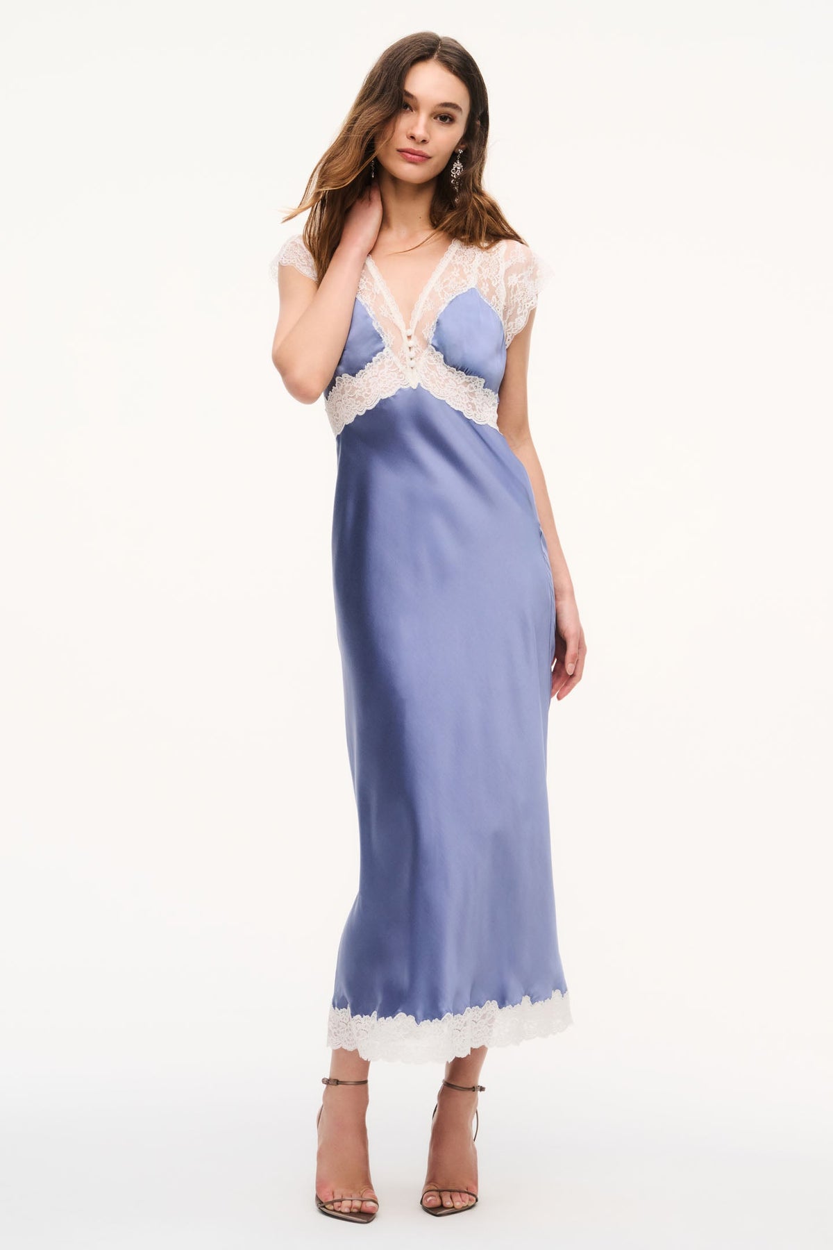 Vella Dress - WEATHERED BLUE