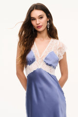 Vella Dress - WEATHERED BLUE