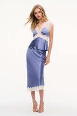 Verelle Silk-Blend Lace Top