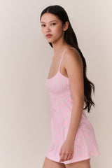 Vivianna Gingham Print Active Dress