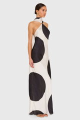 Ashton Maxi in Polka Dot
