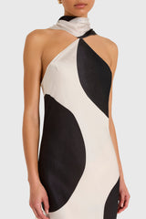 Ashton Maxi in Polka Dot