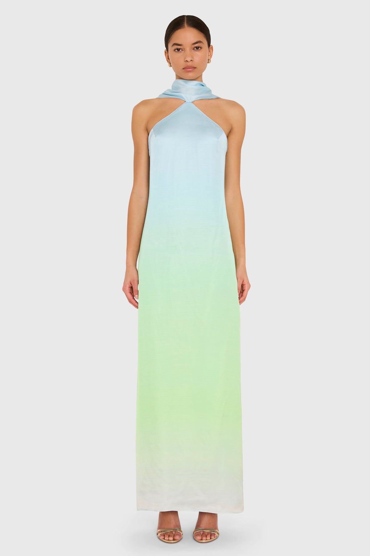 Ashton Maxi in Blue Ombre